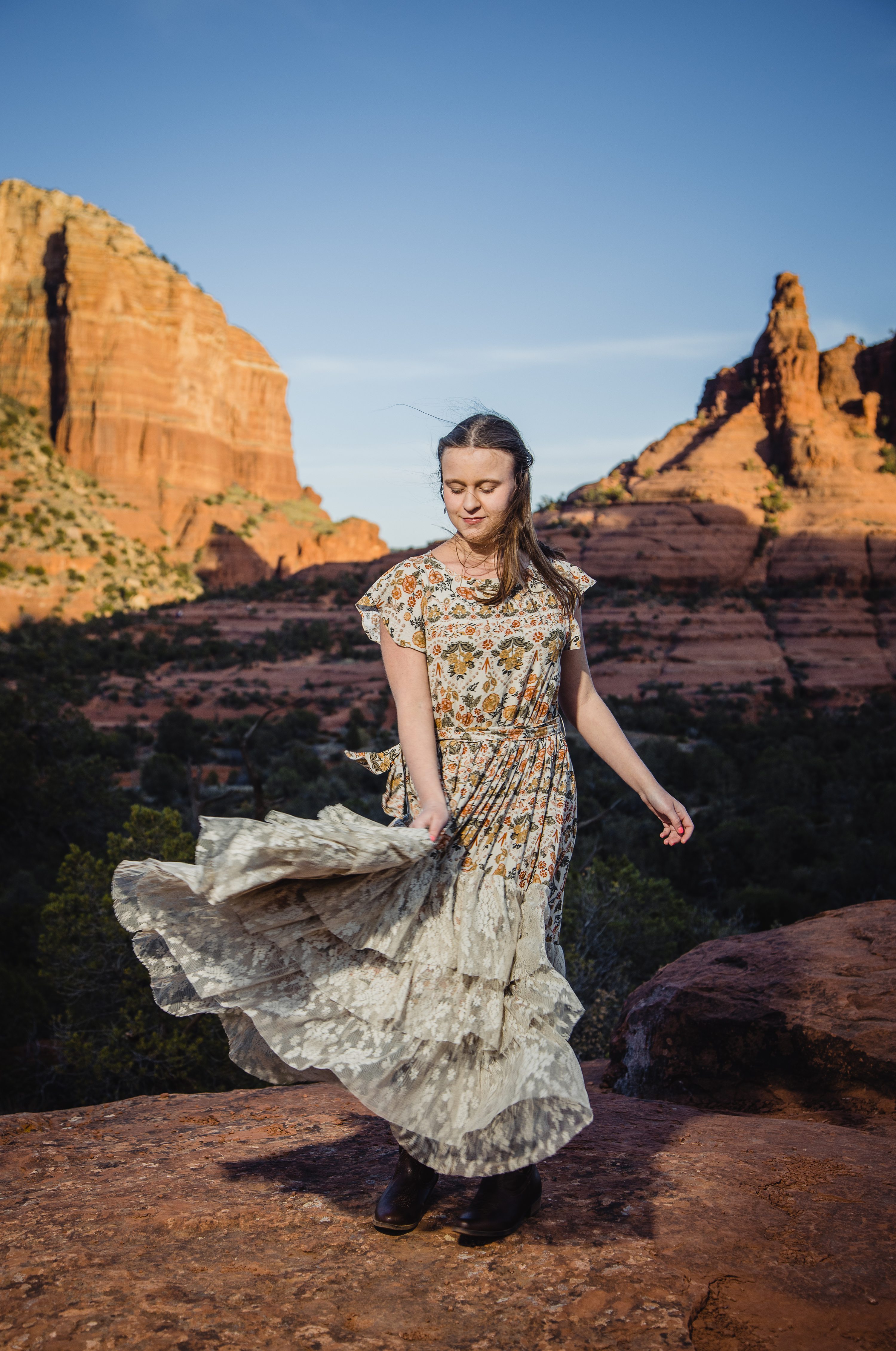 Sedona Family Photographer,Yavapai Point Sedona Family Photo Session