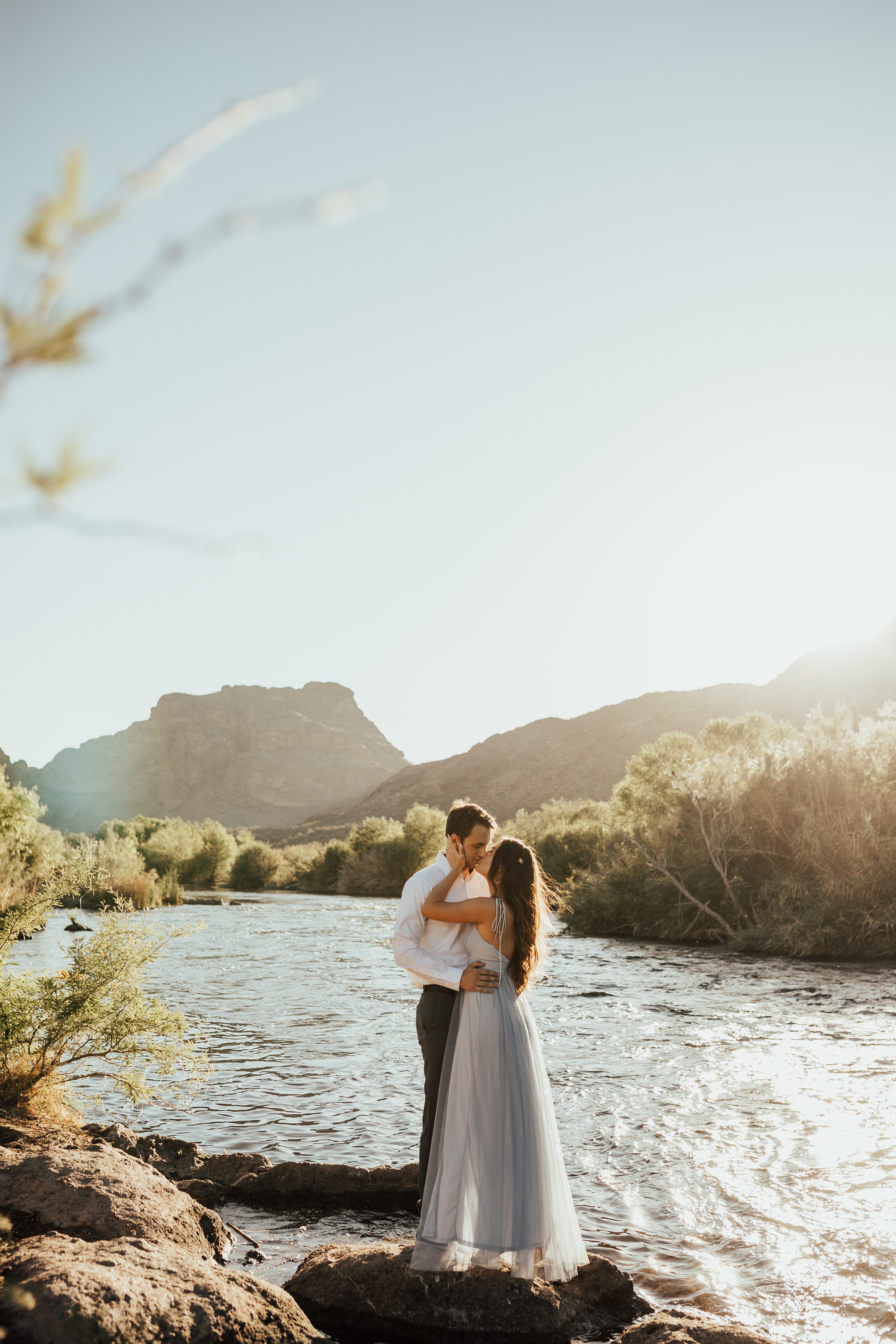 Sunset Engagement Photos at Phon D Sutton — Hillary Lacy