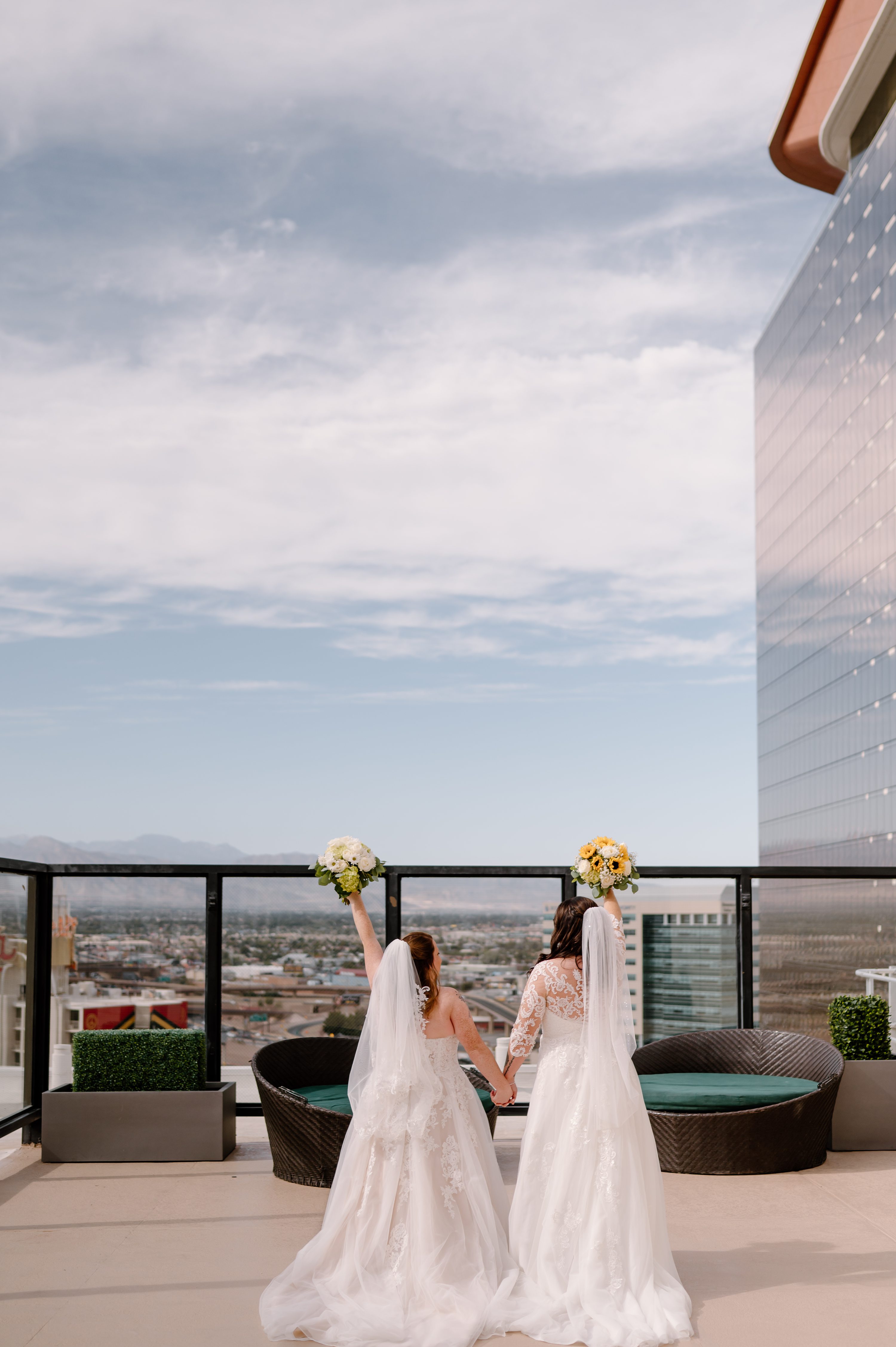 Binions Rooftop Wedding