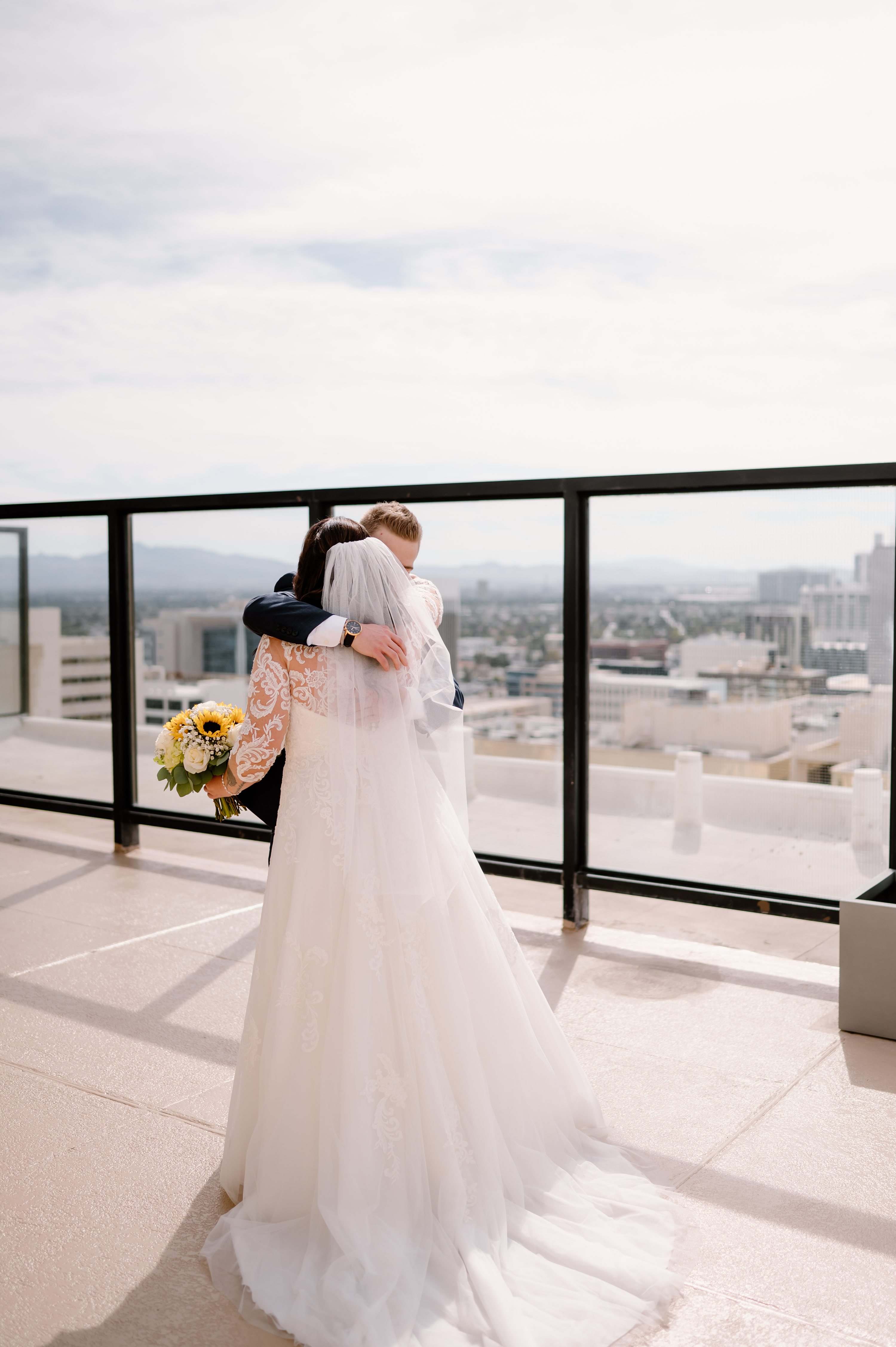 Binions Rooftop Wedding