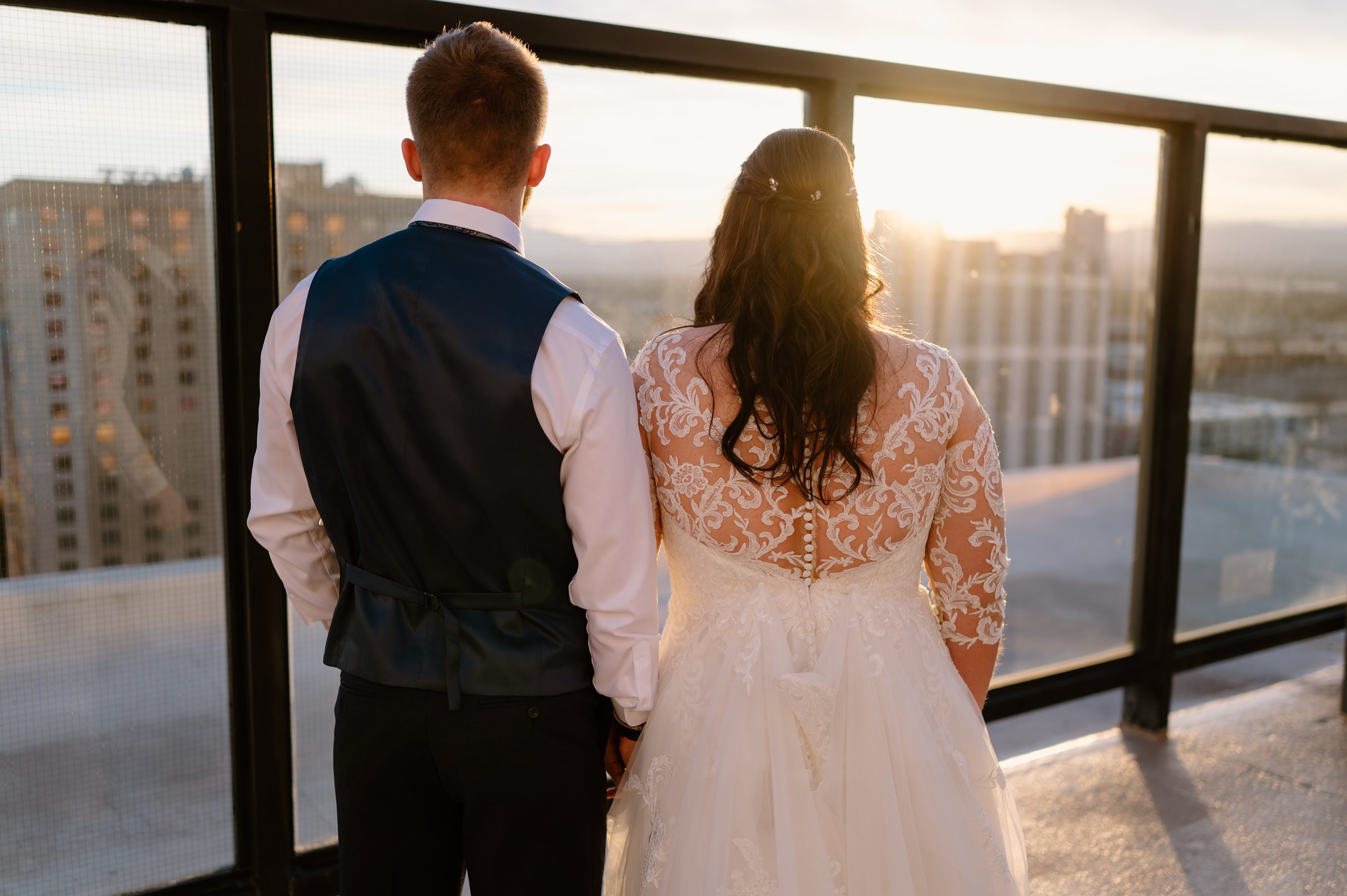 Binions Rooftop Wedding