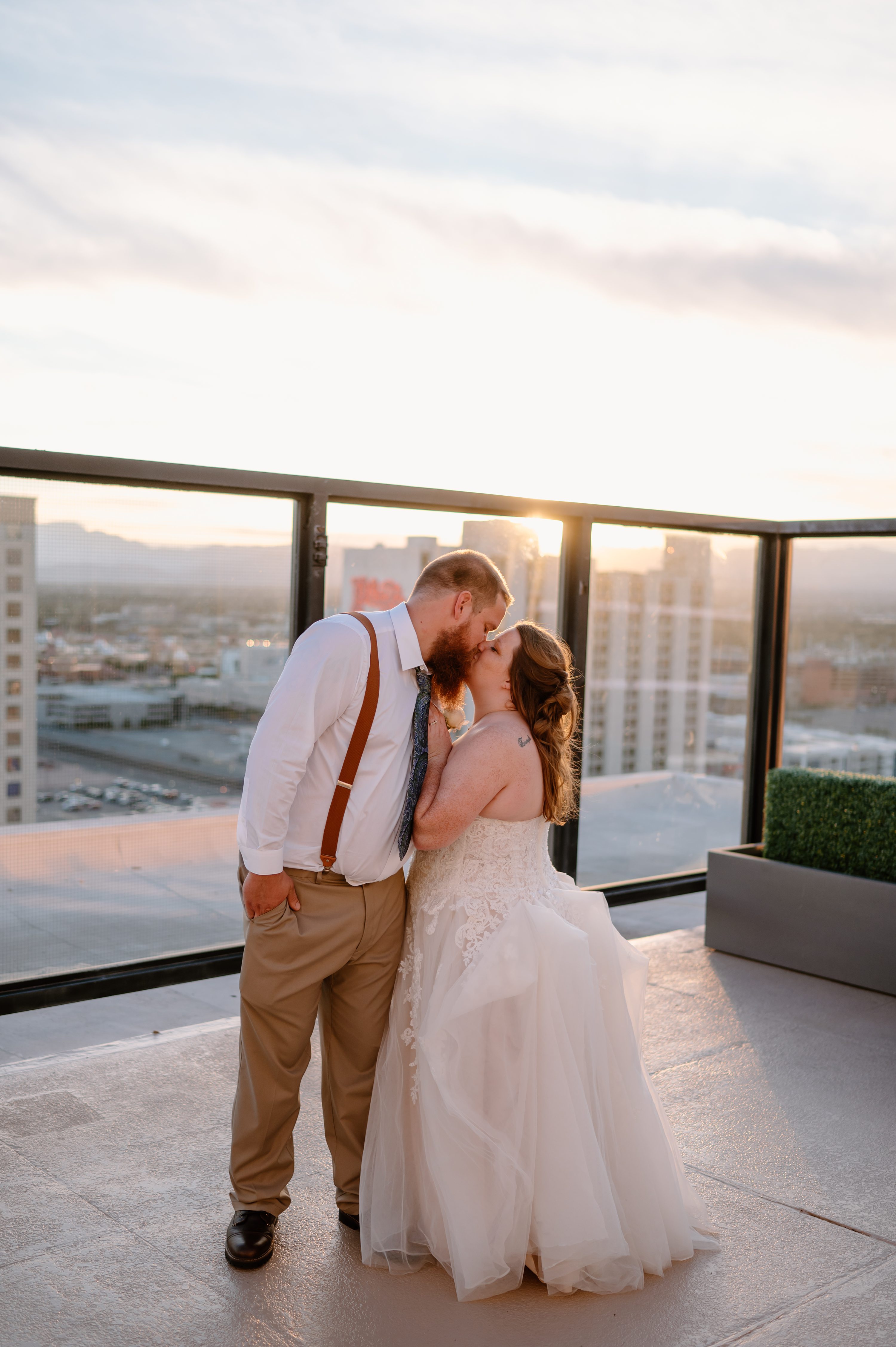 Binions Rooftop Wedding