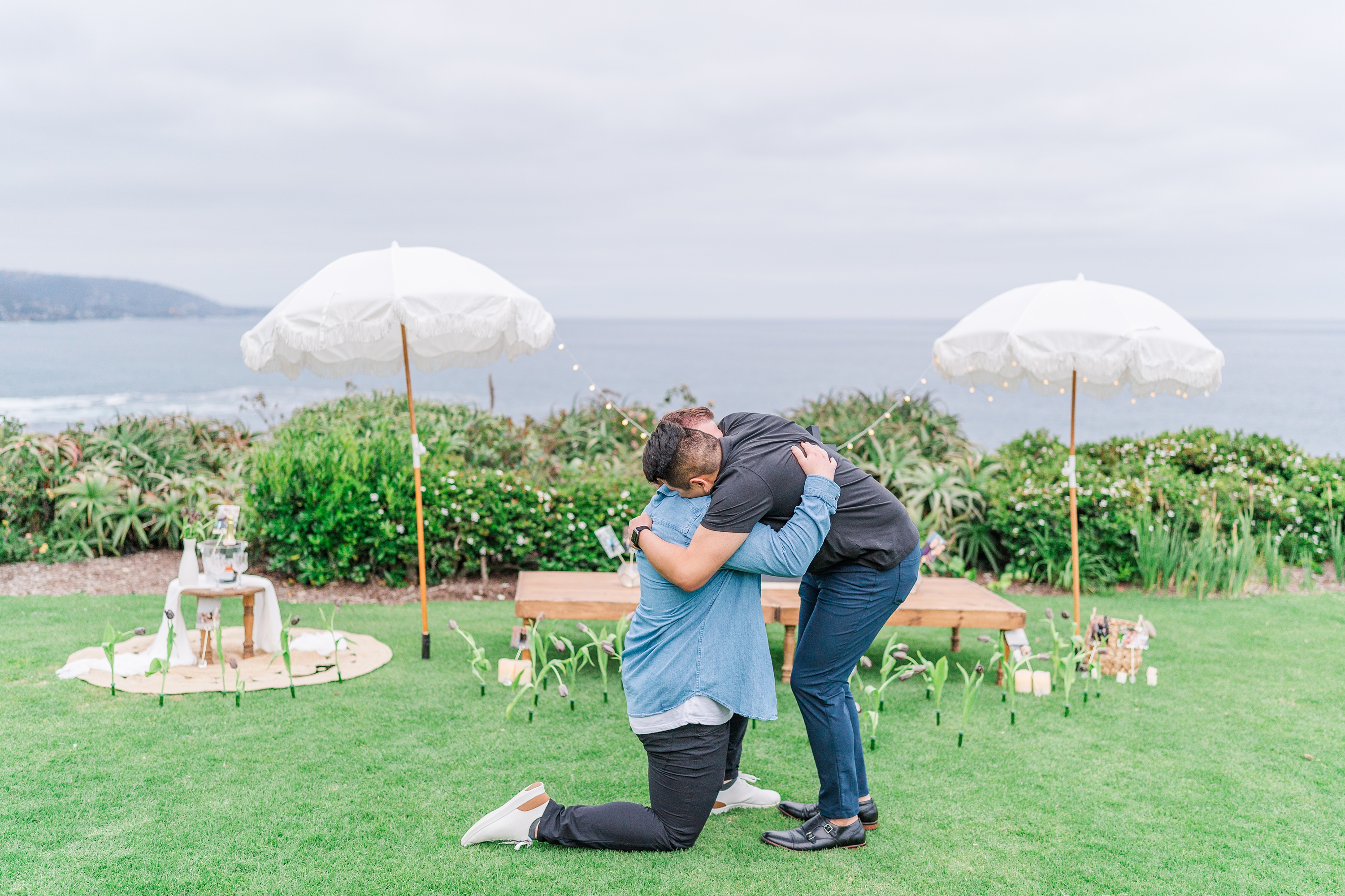Surprise Proposal at Crescent Bay | Laguna Beach,Laguna Beach Proposal Photographer | Crescent Bay proposal in laguna beach