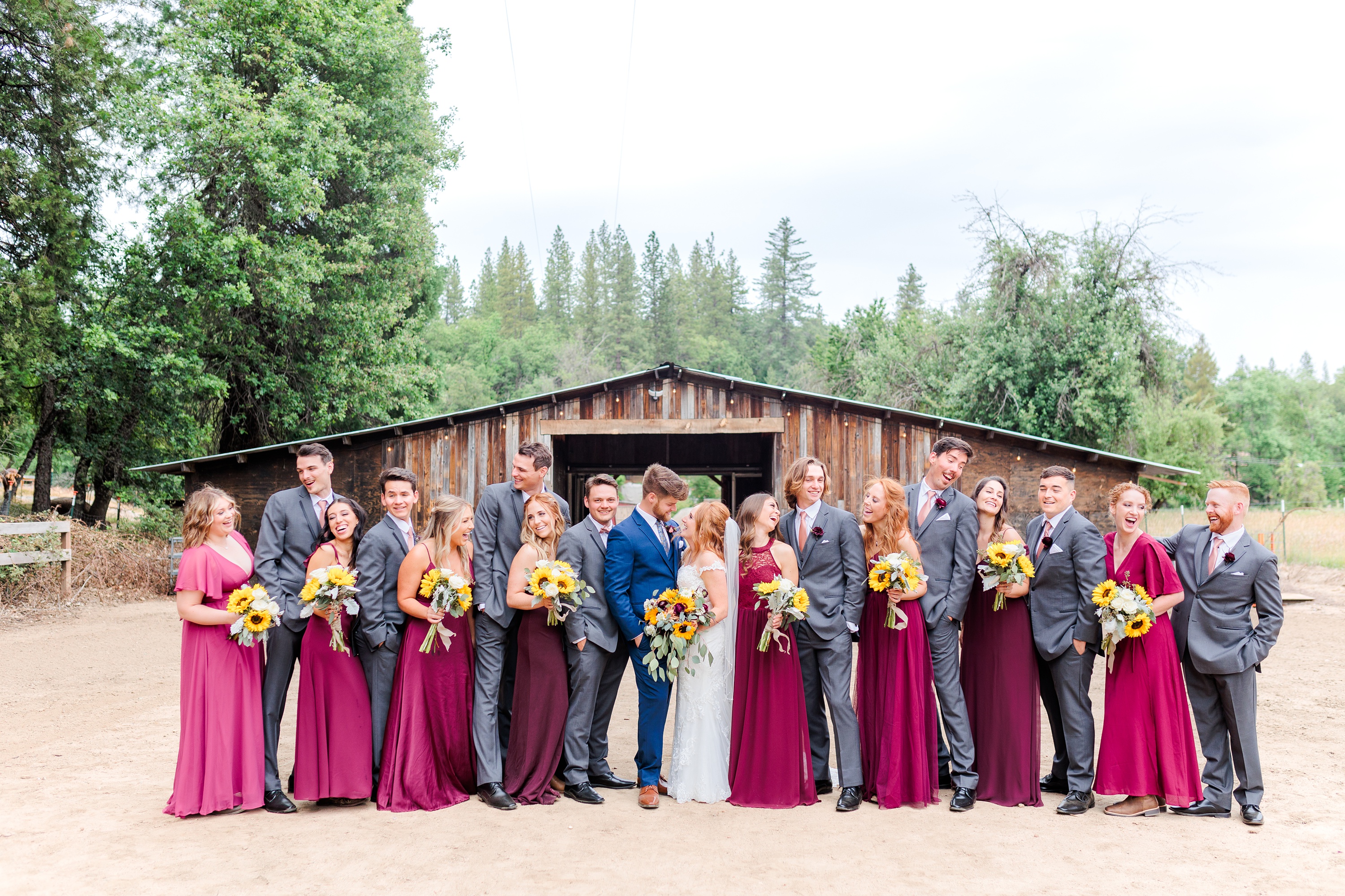 Rustic Wedding at District Church, El Dorado Hills | Amber \u0026 Josh - Sophia  Jensen Photography, image size:3000x2000