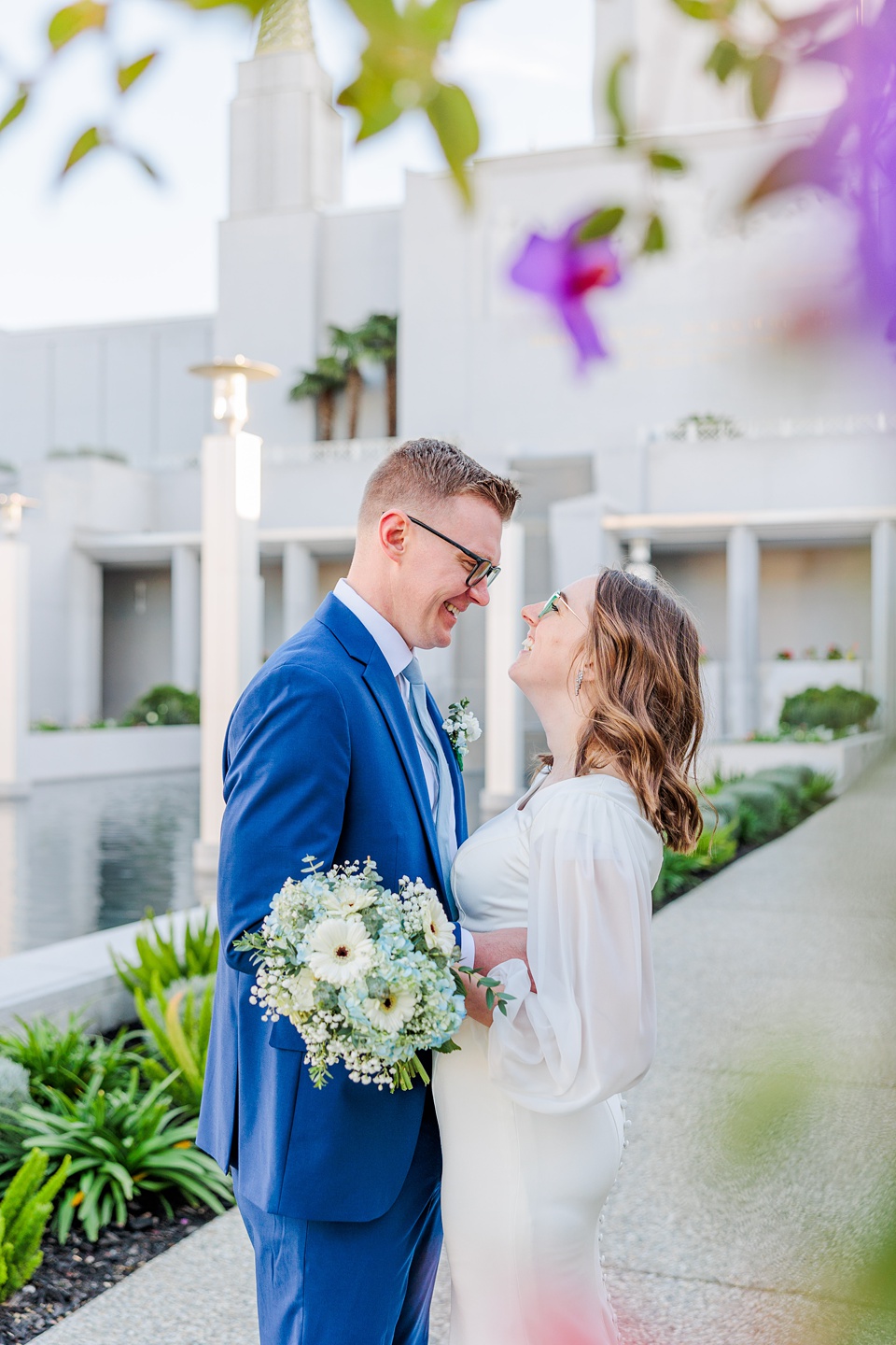 Intimate Oakland Temple Wedding | Oakland Temple Wedding Photographer,Oakland Temple Wedding with a First Look in the Redwoods oakland lds temple wedding photographer,oakland lds temple wedding