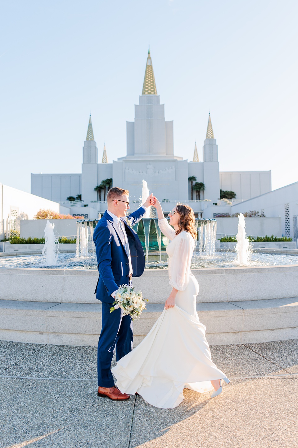 Intimate Oakland Temple Wedding | Oakland Temple Wedding Photographer,Oakland Temple Wedding with a First Look in the Redwoods lds oakland wedding