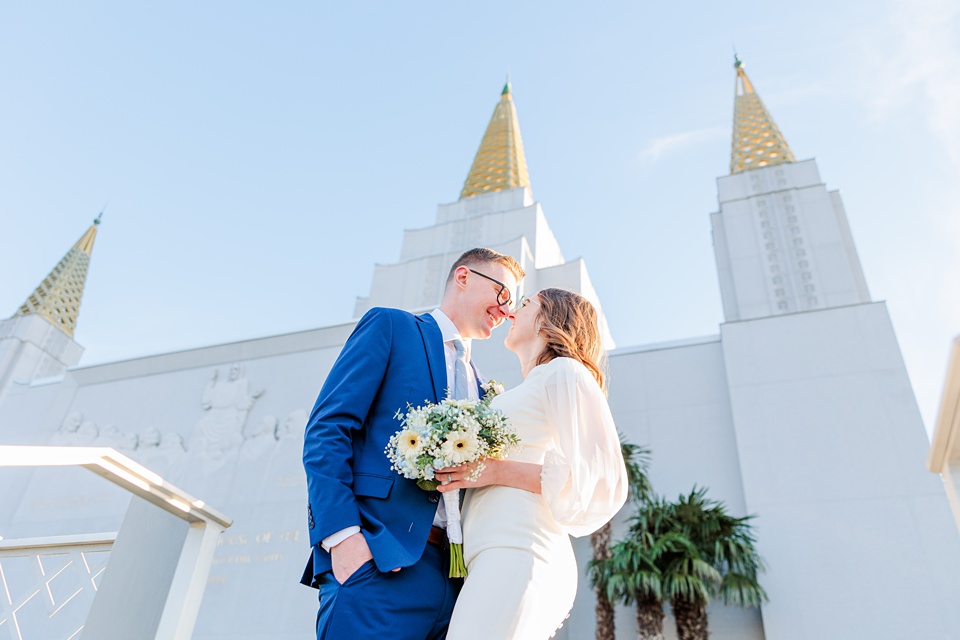 Intimate Oakland Temple Wedding | Oakland Temple Wedding Photographer,Oakland Temple Wedding with a First Look in the Redwoods lds oakland wedding photographer