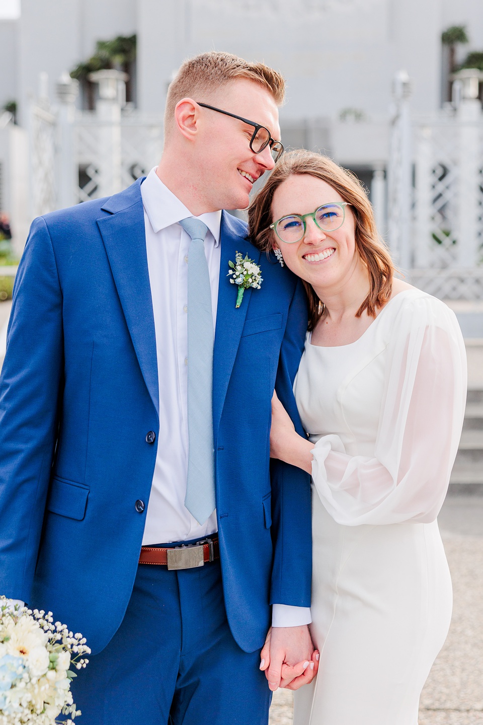 Intimate Oakland Temple Wedding | Oakland Temple Wedding Photographer,Oakland Temple Wedding with a First Look in the Redwoods oakland temple wedding photographer,oakland temple bridals redwoods