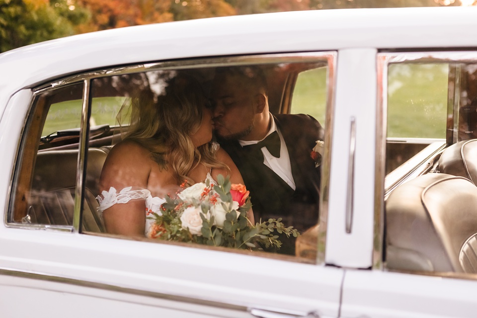 outdoor wedding,Rolls Royce