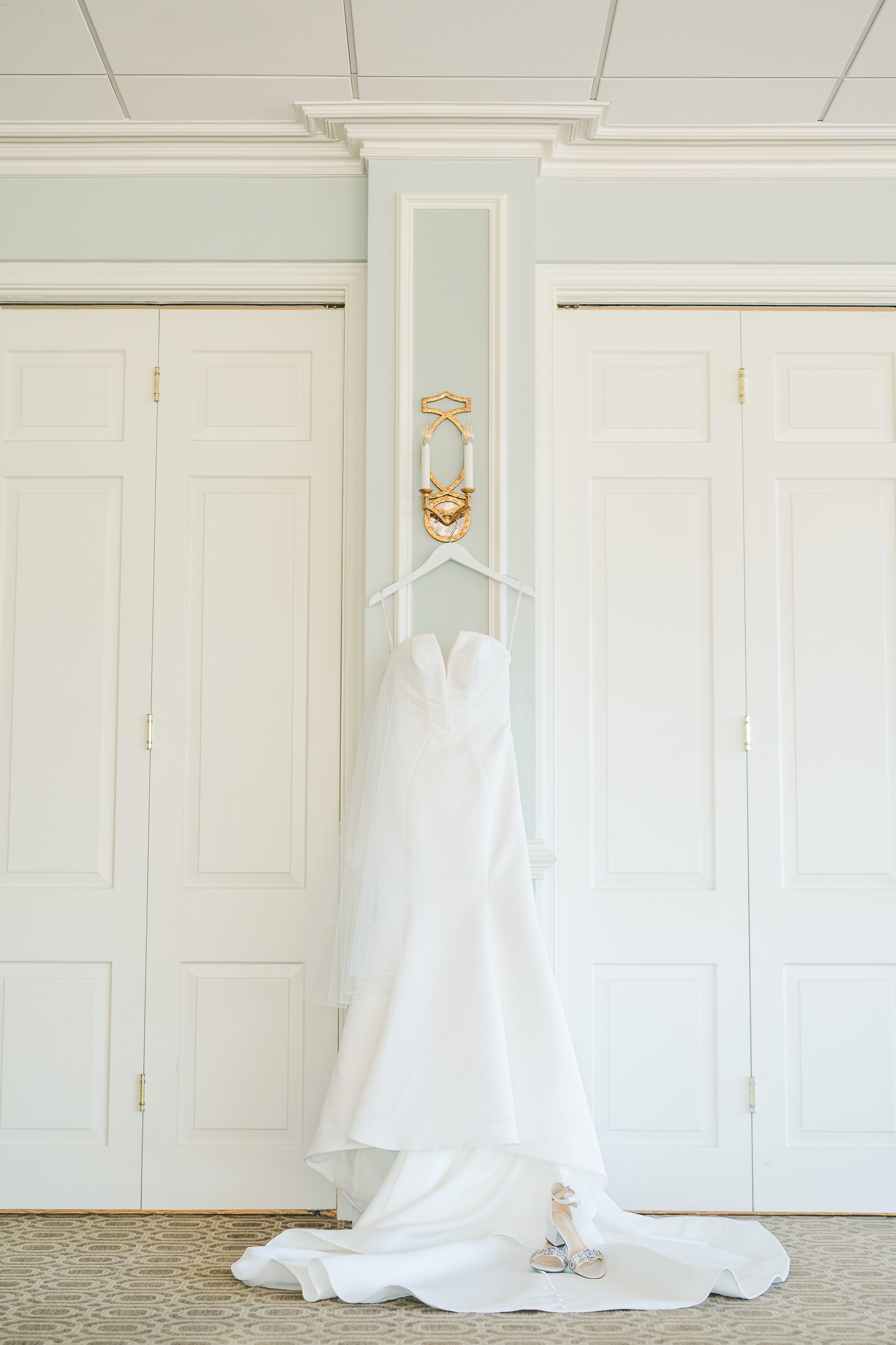 Downtown Richmond Wedding,October golf course wedding