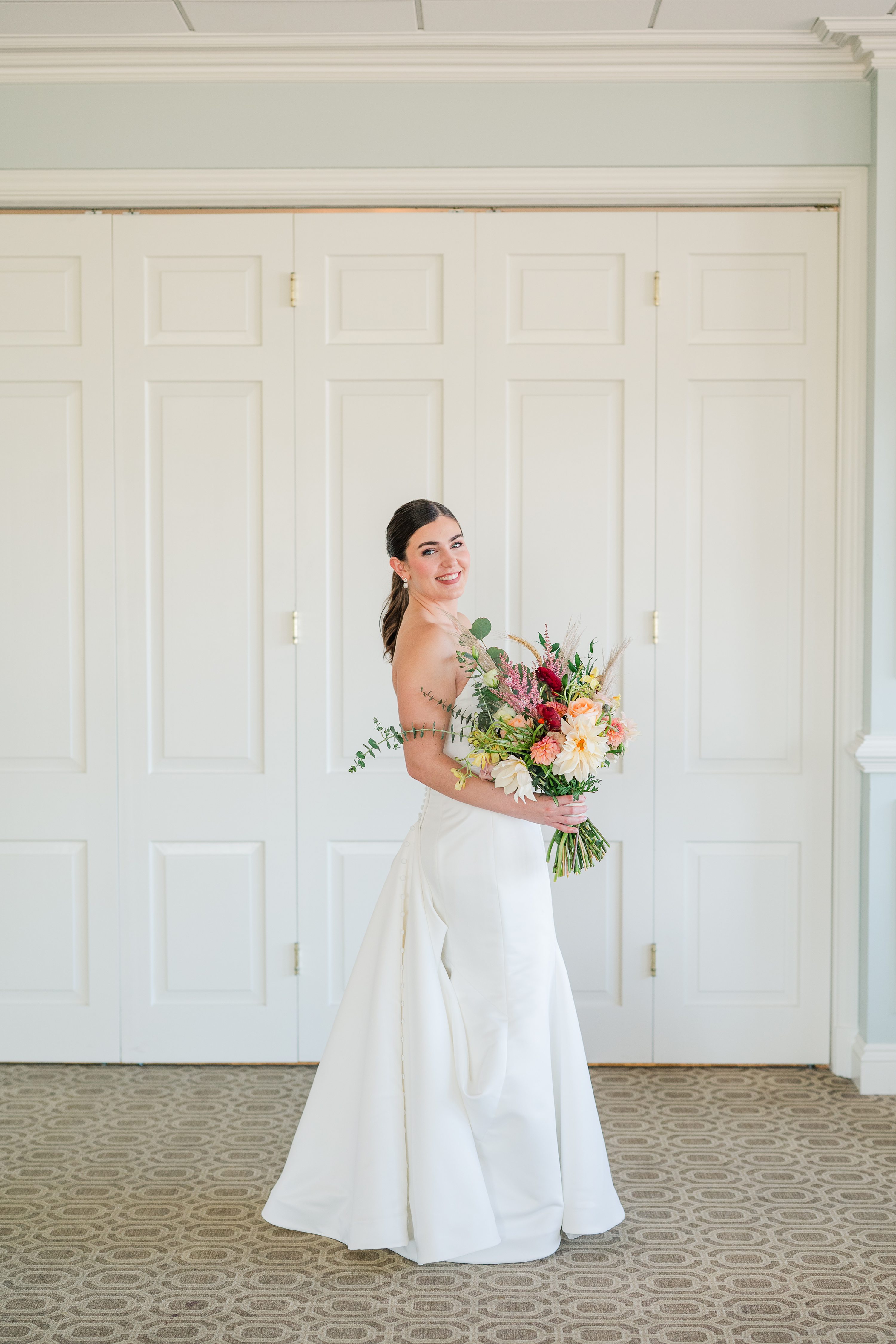 October golf course wedding,Richmond fall wedding