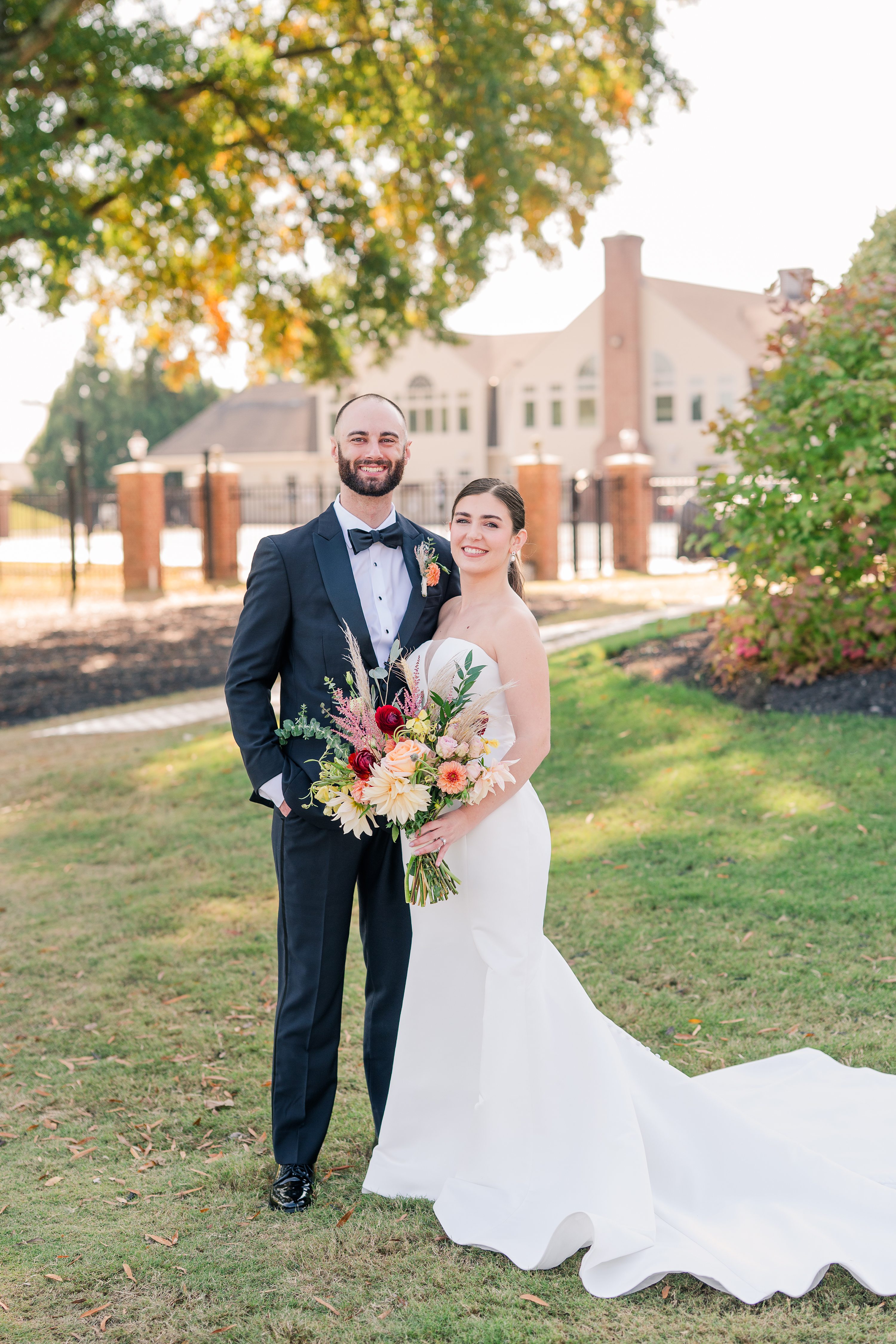 October golf course wedding,Golf course Richmond wedding