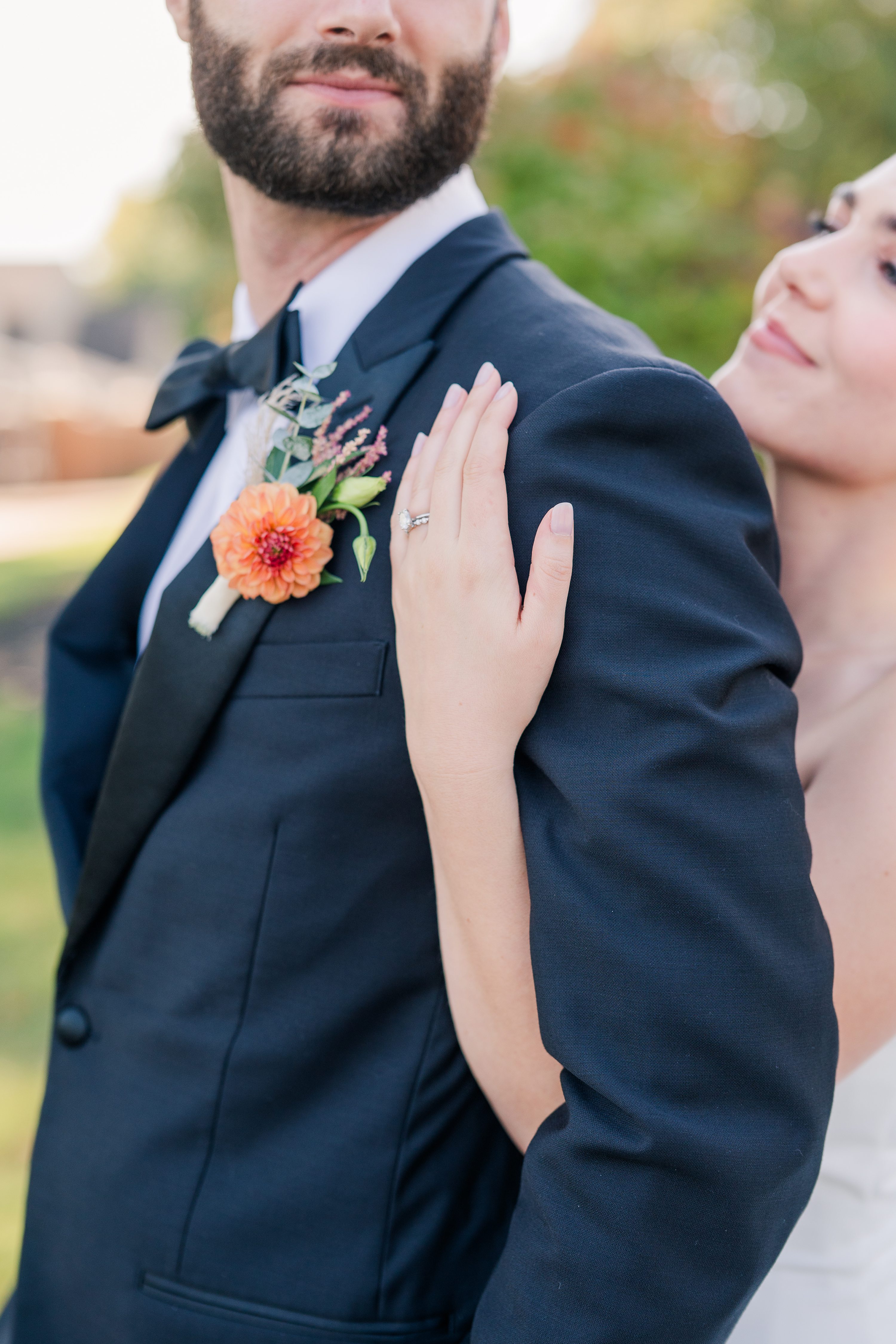 Golf course Richmond wedding,October golf course wedding