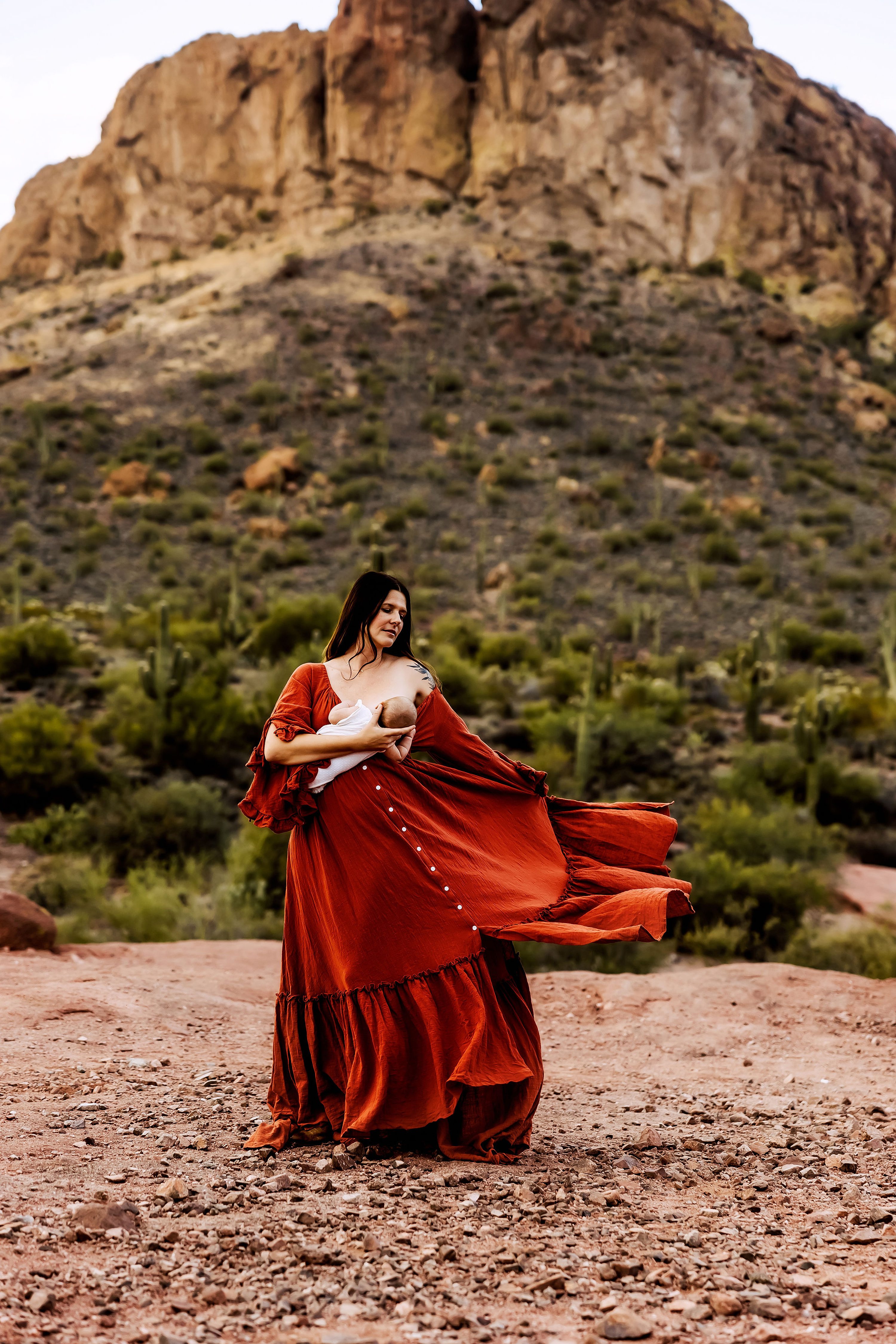 Desert Styled Photoshoot,Bold and colorful photography