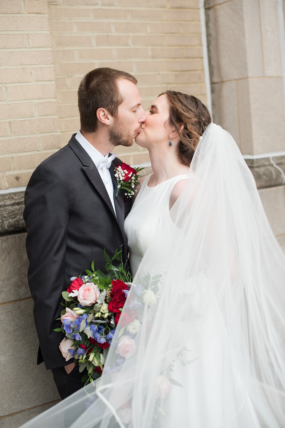 Bride and Groom Wedding Portraits,Northern Indiana Wedding