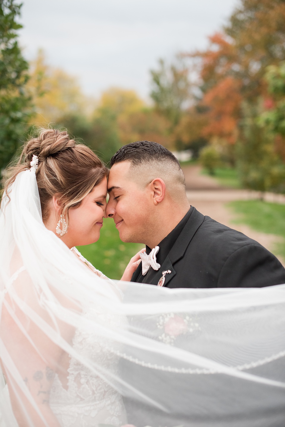 Wedding Day Veil Shots