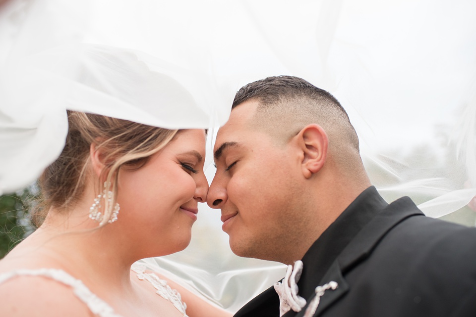 Bride and Groom Wedding Portraits,Summer Wedding