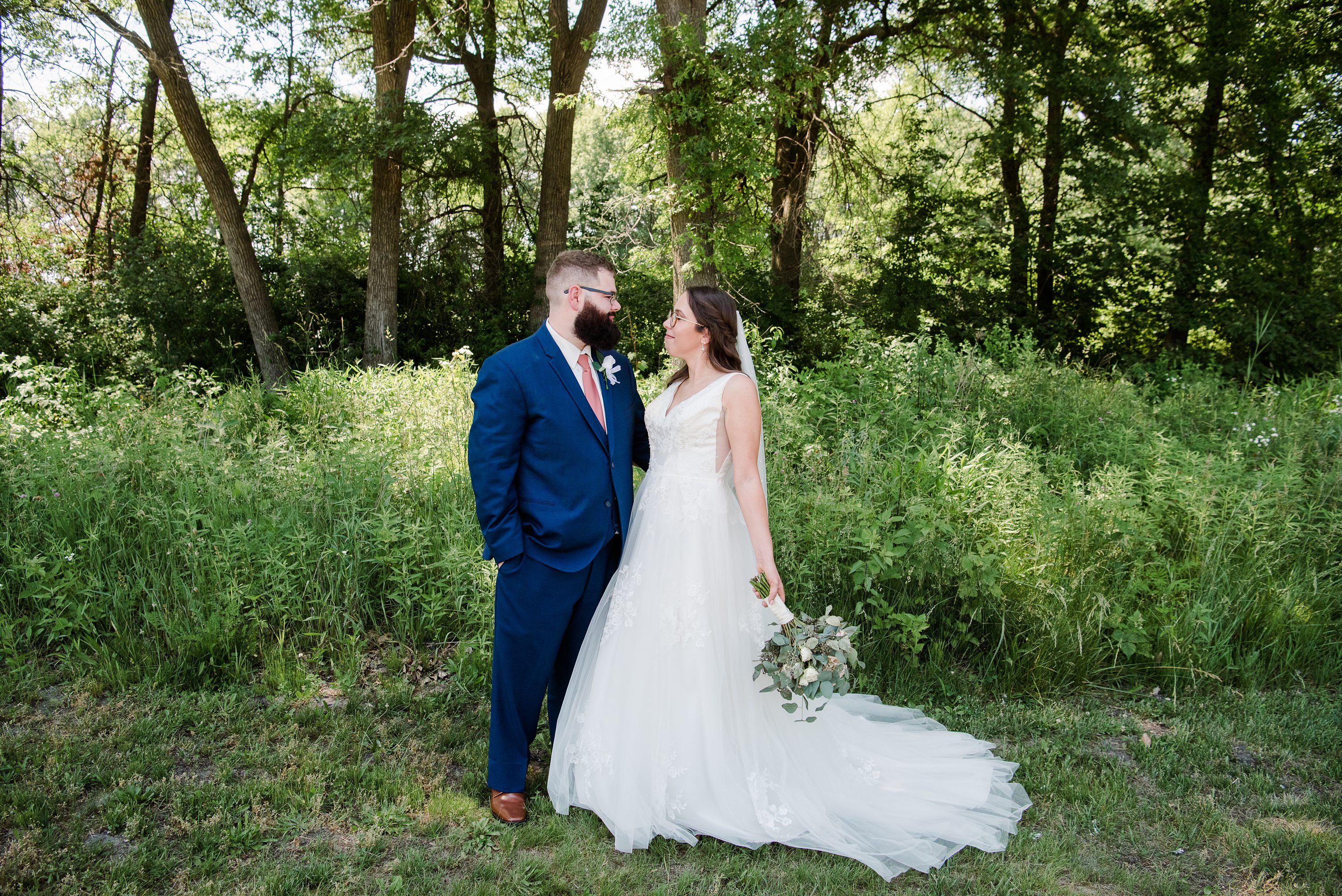 Example Shoot Title Tag first look in schererville, indiana