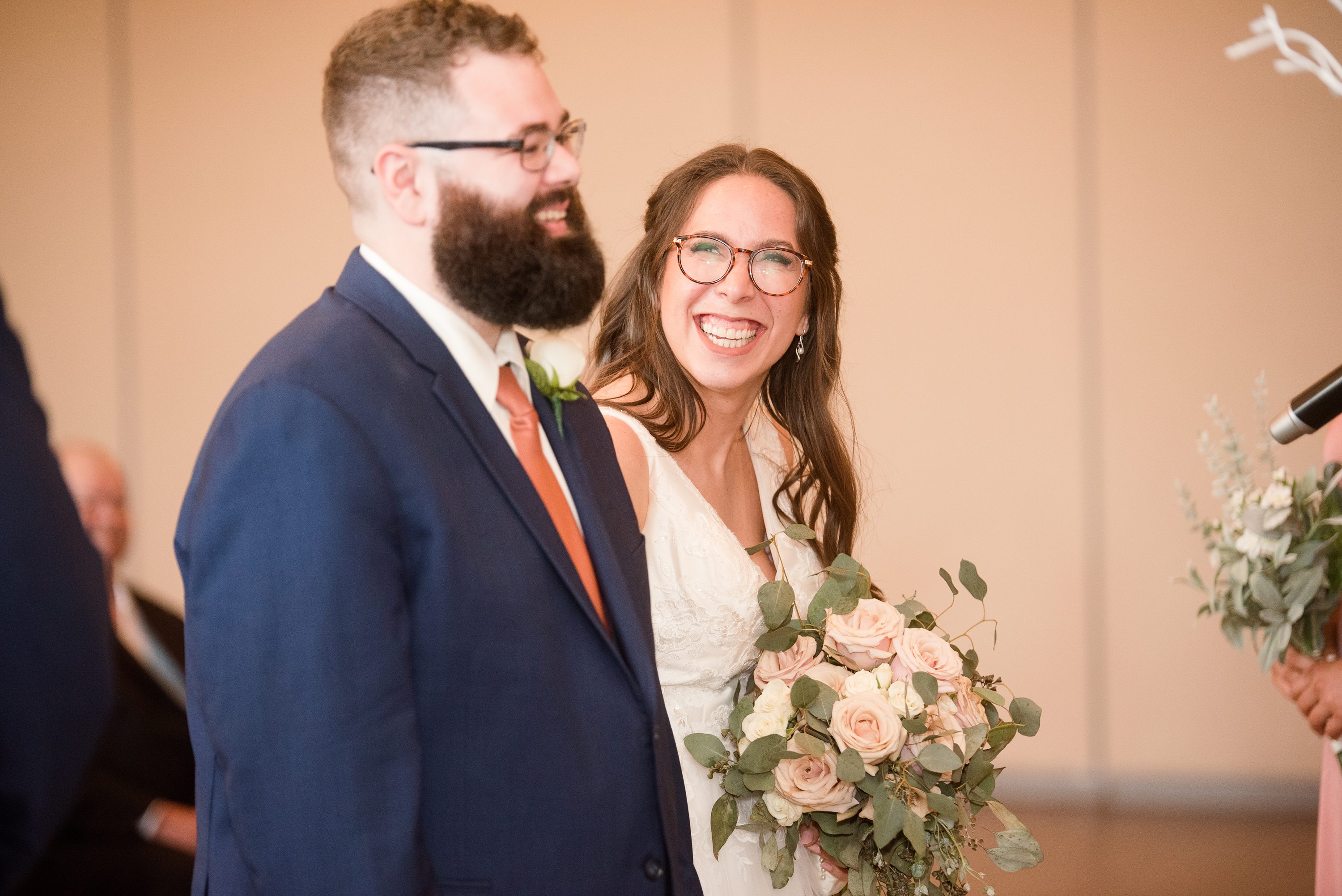 Example Shoot Title Tag first look in schererville,andora banquet wedding