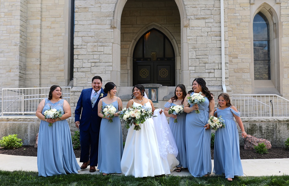 bridesmaid dresses fort wayne Mr. + Mrs. Becker | Fort Wayne, Indiana | Wedding Day