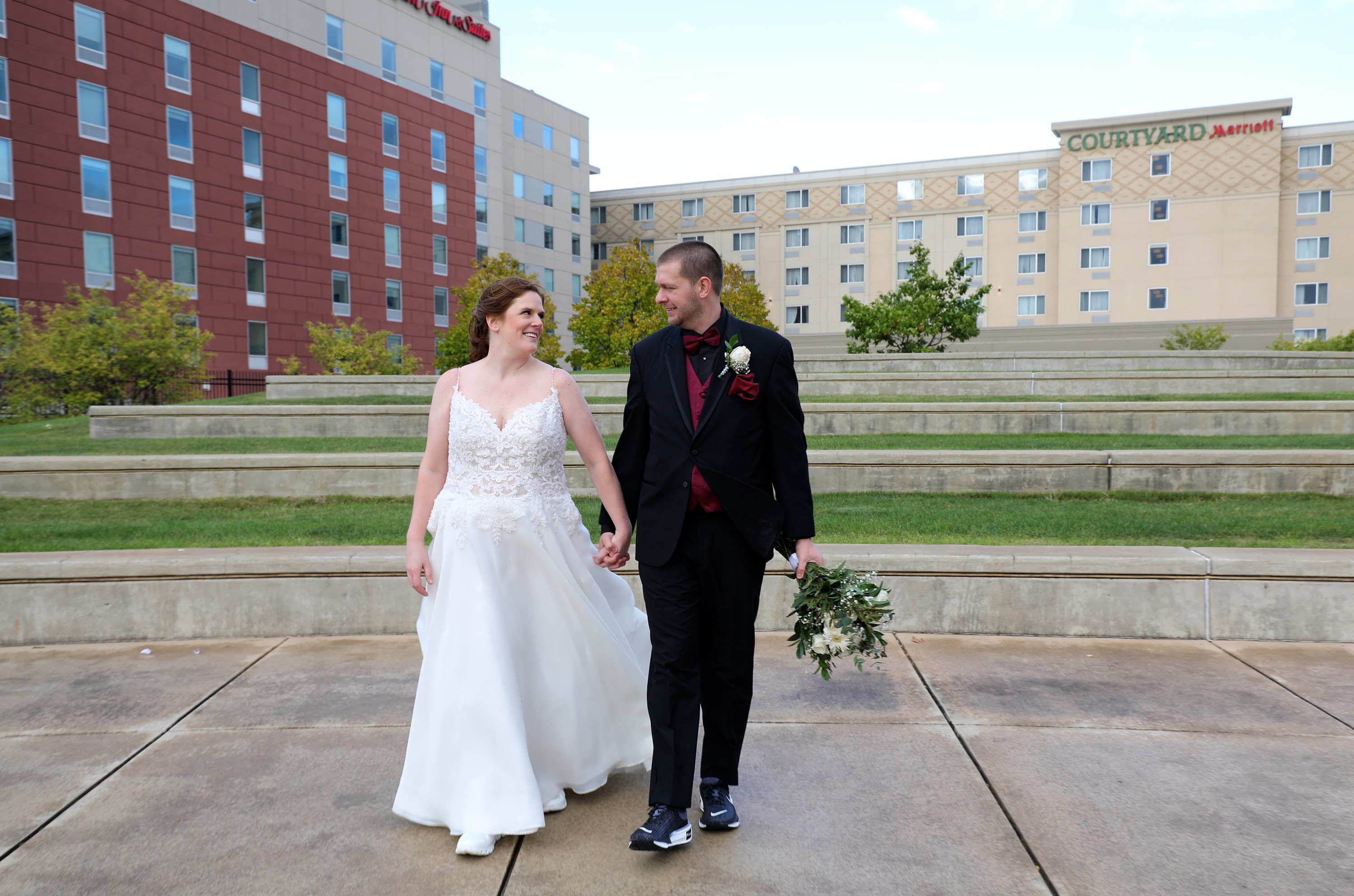 Holly Raney Classy Fall Wedding at Fort Wayne’s Parkview Field | abigailsaalfrank.com