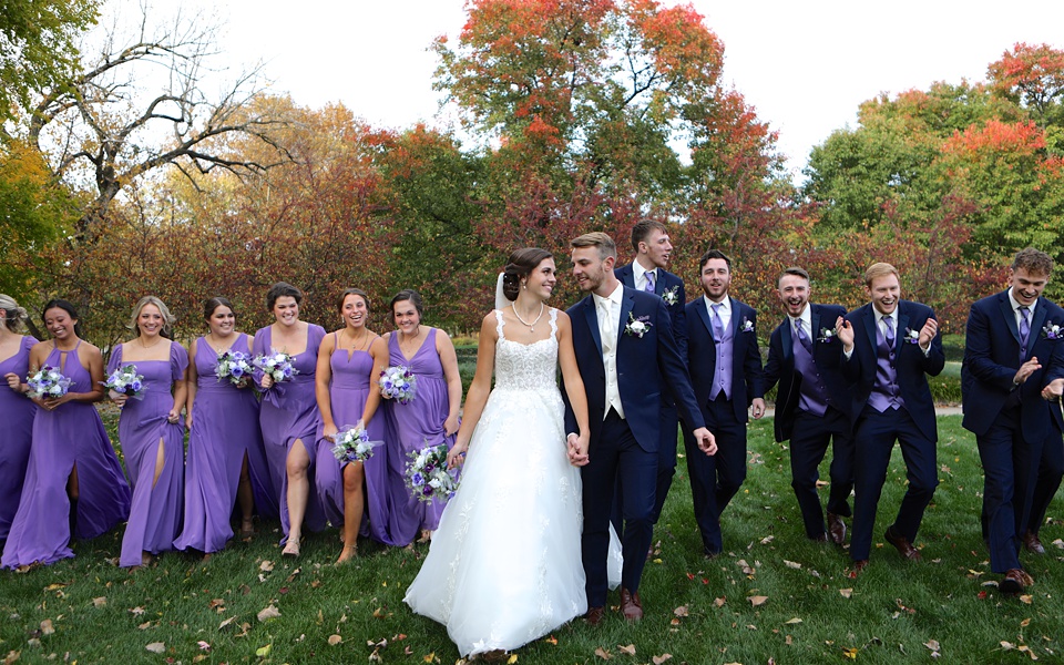 bridesmaid dresses fort wayne indiana A Modern Garden Soiree in Fort Wayne, Indiana: The Real Wedding of Emily and Scotty Martin