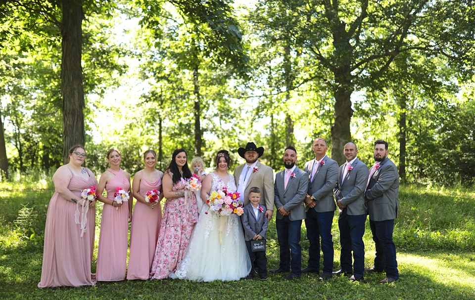 Dreamy Floral Filled Garden Themed Summer Weddint at Allen County Sheriff  Reserve Hall | abigailsaalfrank.com