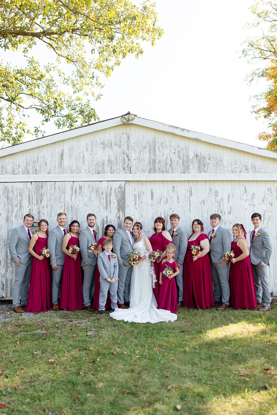 bridesmaid dresses fort wayne Romantic + Joyful Wedding in Fort Wayne for Tim & Katie Taylor