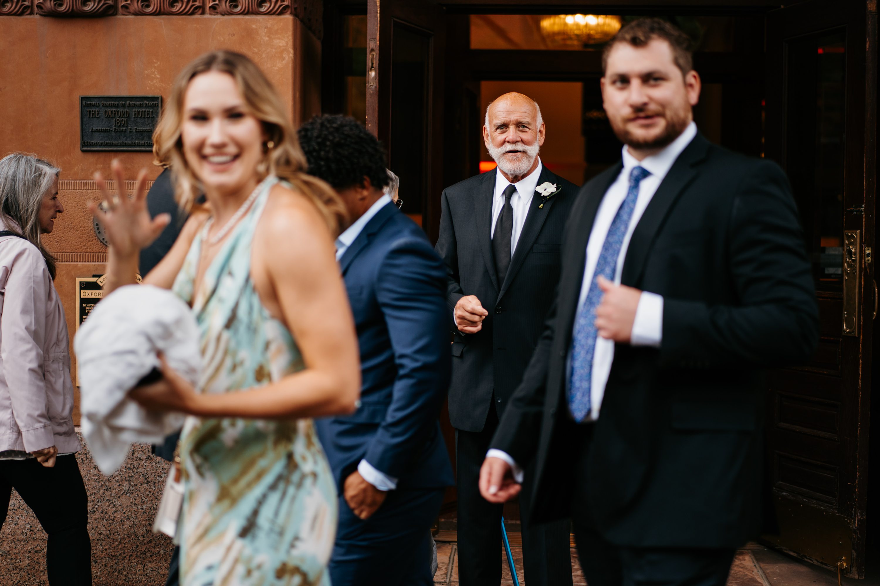 Example Shoot Title Tag Urban Denver Wedding, The Oxford Hotel Wedding