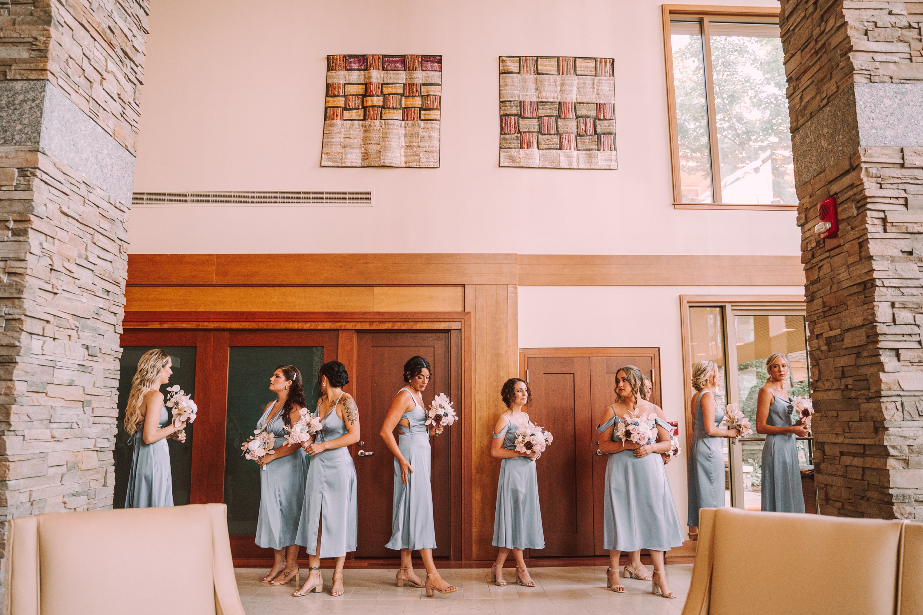 Summer Turning Stone Lodge Wedding