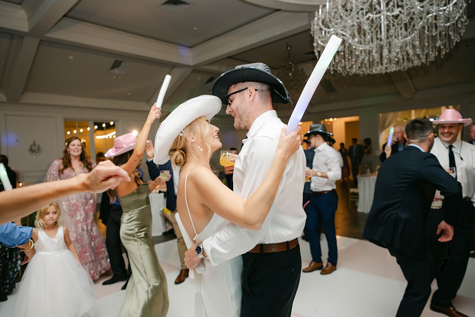  this wedding exuded elegance at every turn. The couple's impeccable taste shone through in the immaculate design, filled with laughter