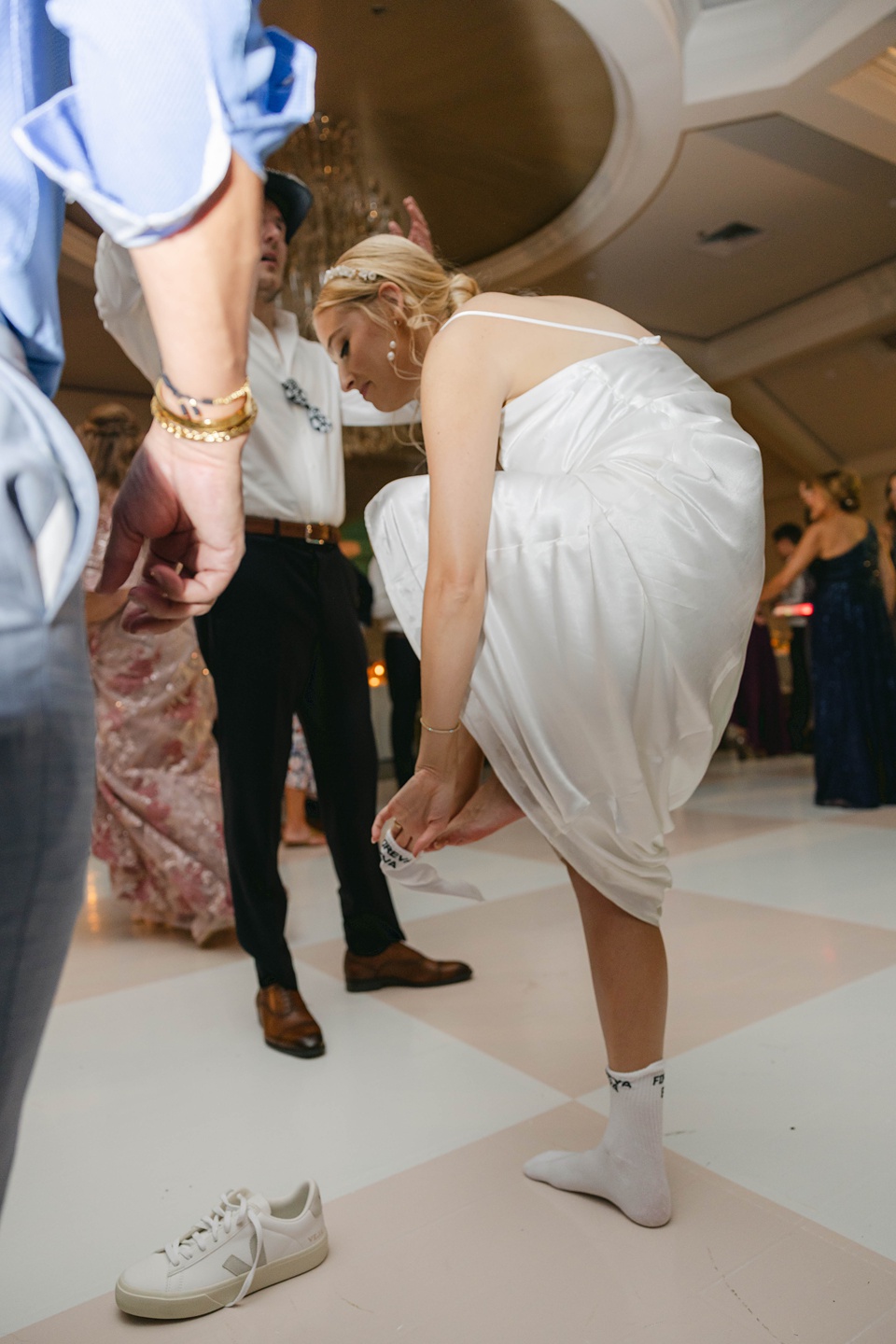  the festivities took a delicious turn with a late-night pizza party, elegance