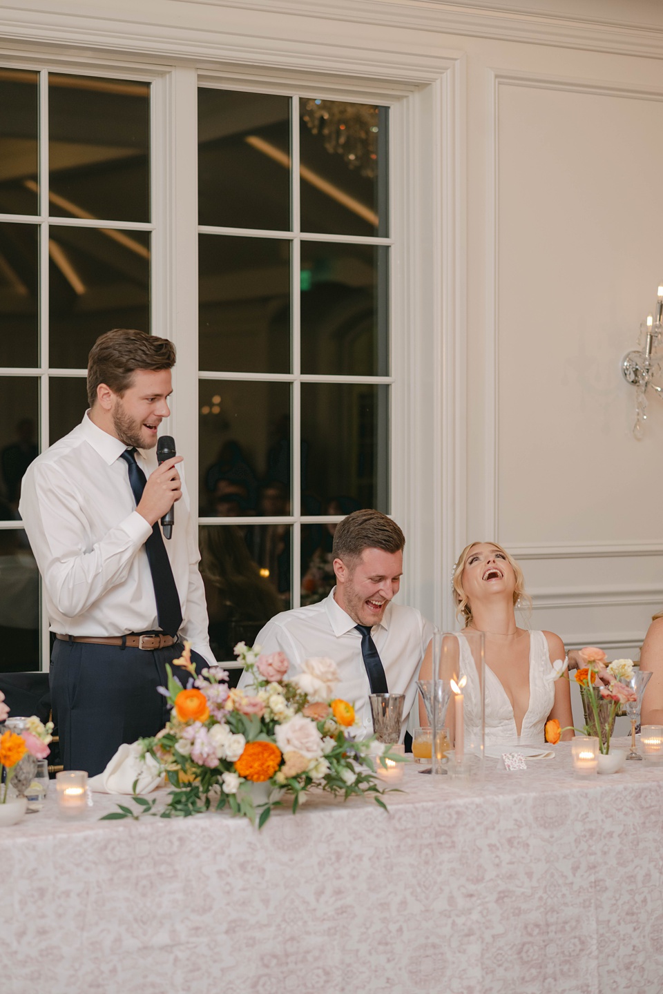  the groom and his groomsmen enjoyed some pre-ceremony bonding in the groom suite,Immaculate Design and Stunning Details