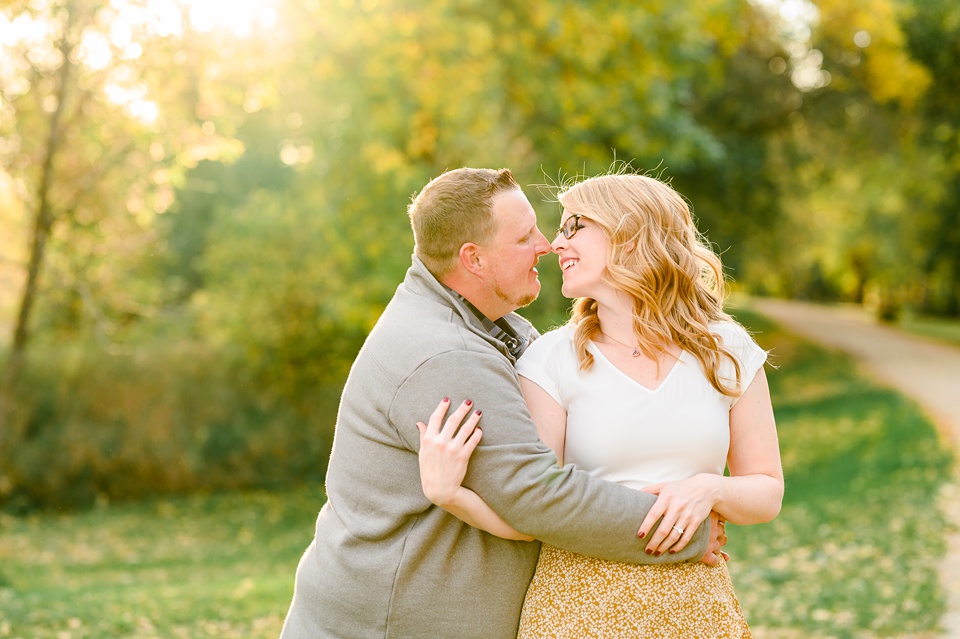 engagement photos by kindred,nd wedding photographer