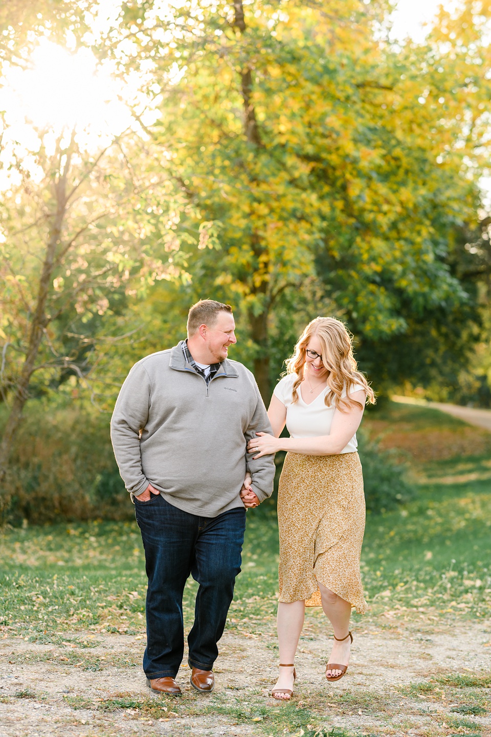 Fargo wedding photographer,engagement photos by kindred