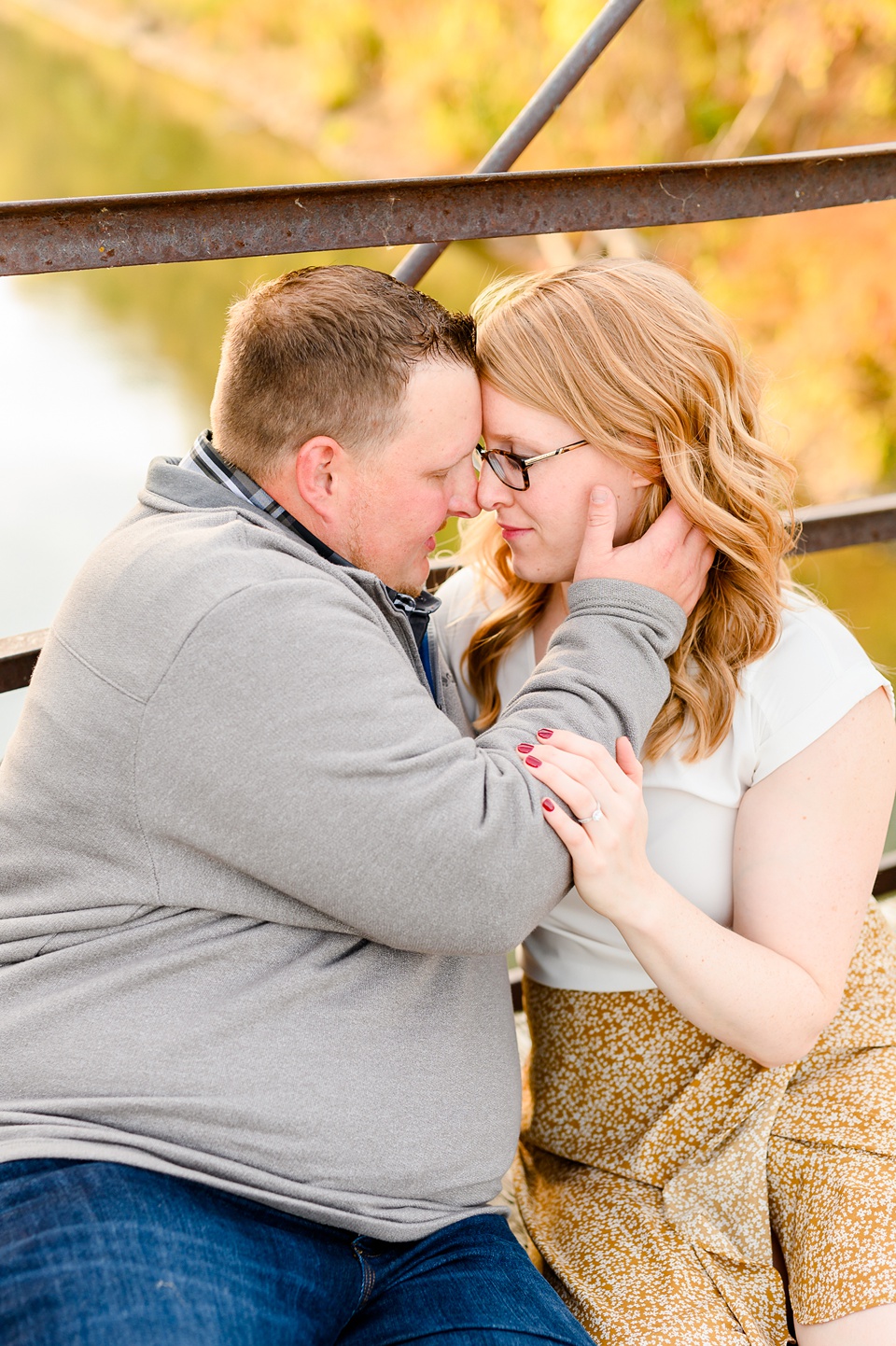 engagement photos by kindred,fall engagement session