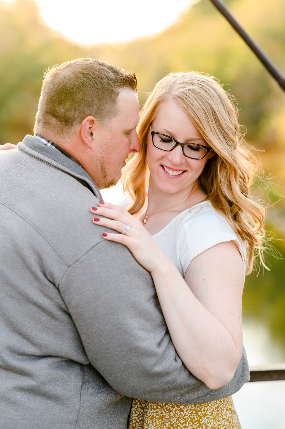 engagement photos by kindred,nd wedding photographer