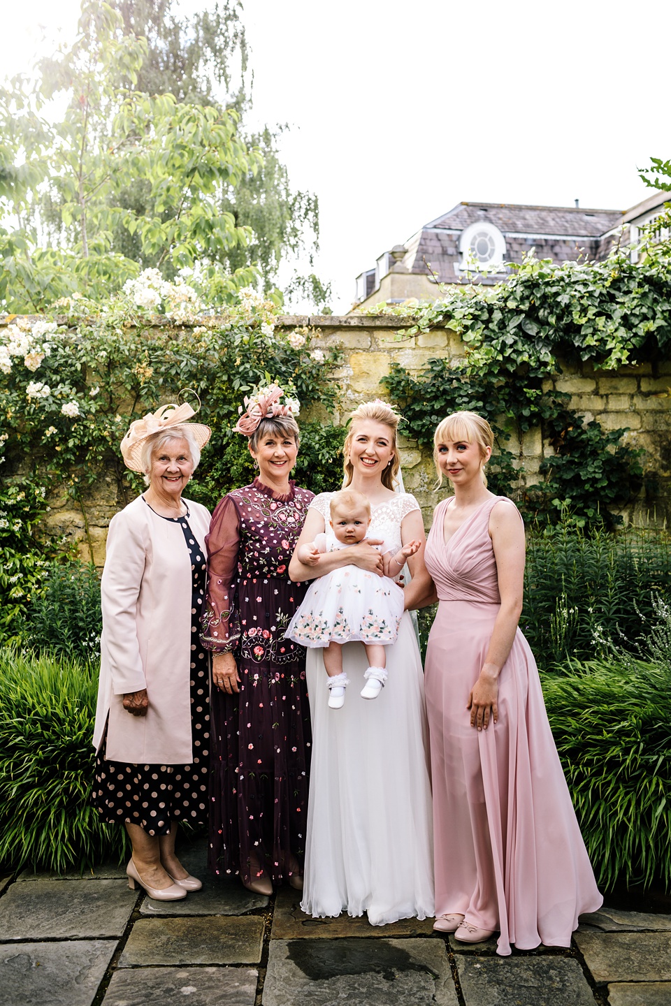 Hannah Liam Luxe Evening Wedding Party at the Roman Baths