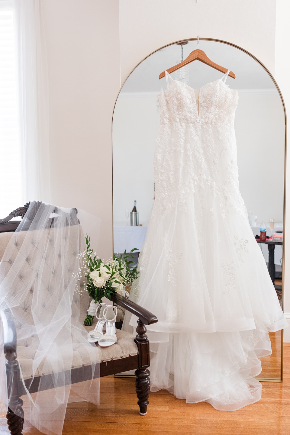 The Blanton House: A Historic Wedding Venue with Timeless Charm north carolina wedding,green and gold wedding