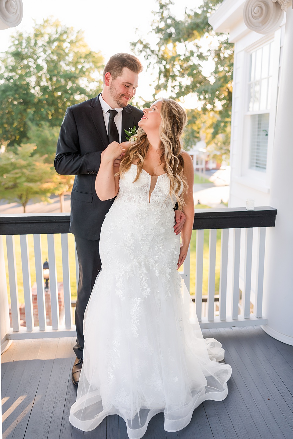 The Blanton House: A Historic Wedding Venue with Timeless Charm ,white floral