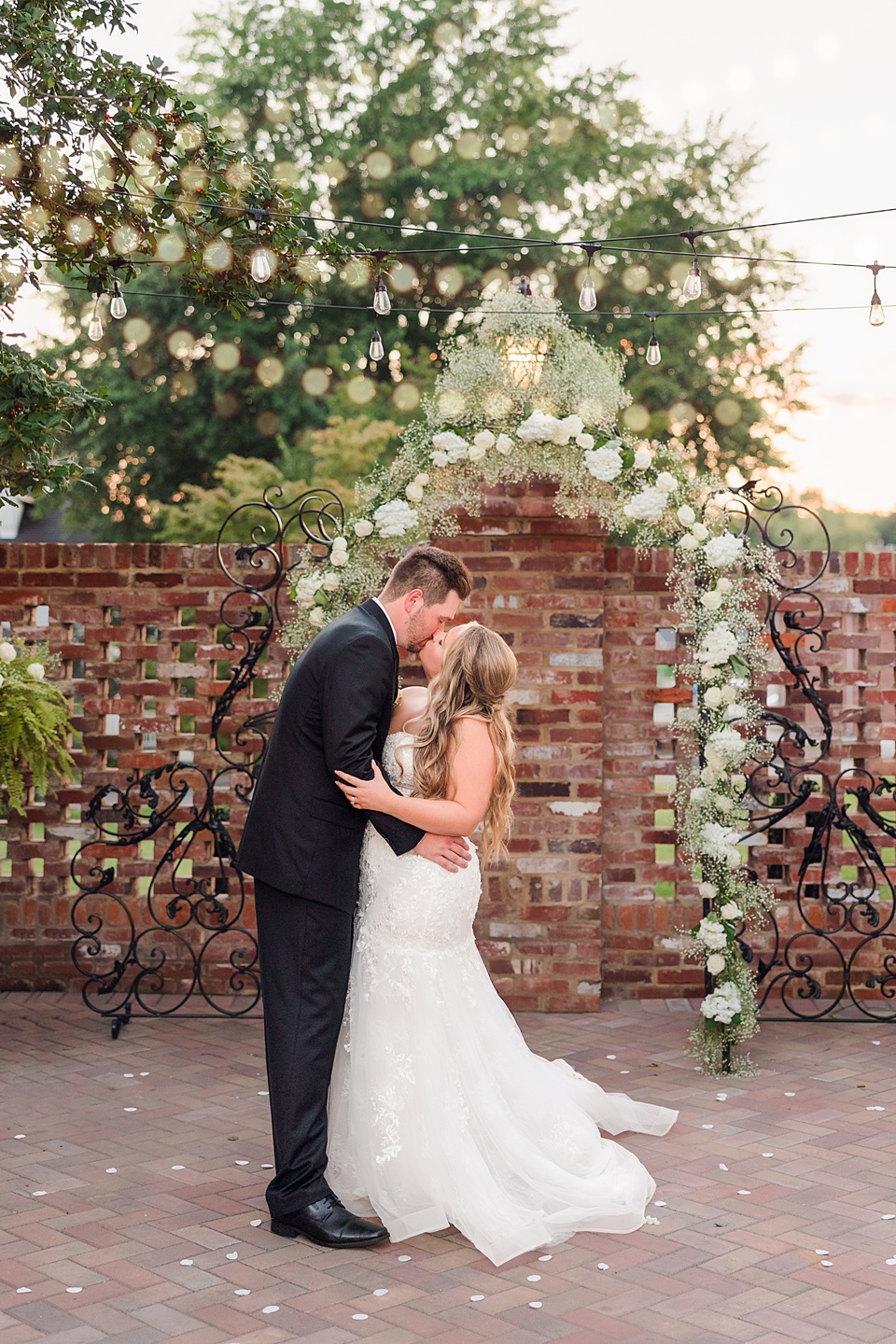 The Blanton House: A Historic Wedding Venue with Timeless Charm north carolina wedding,green and gold wedding