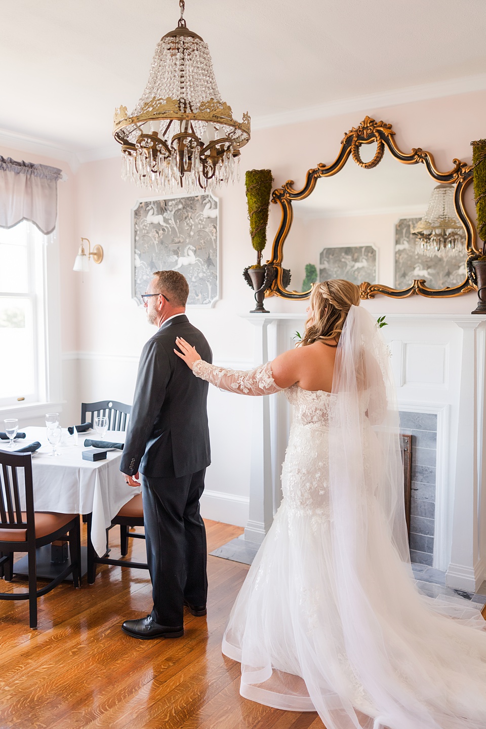 The Blanton House: A Historic Wedding Venue with Timeless Charm north carolina wedding,mermaid style dress