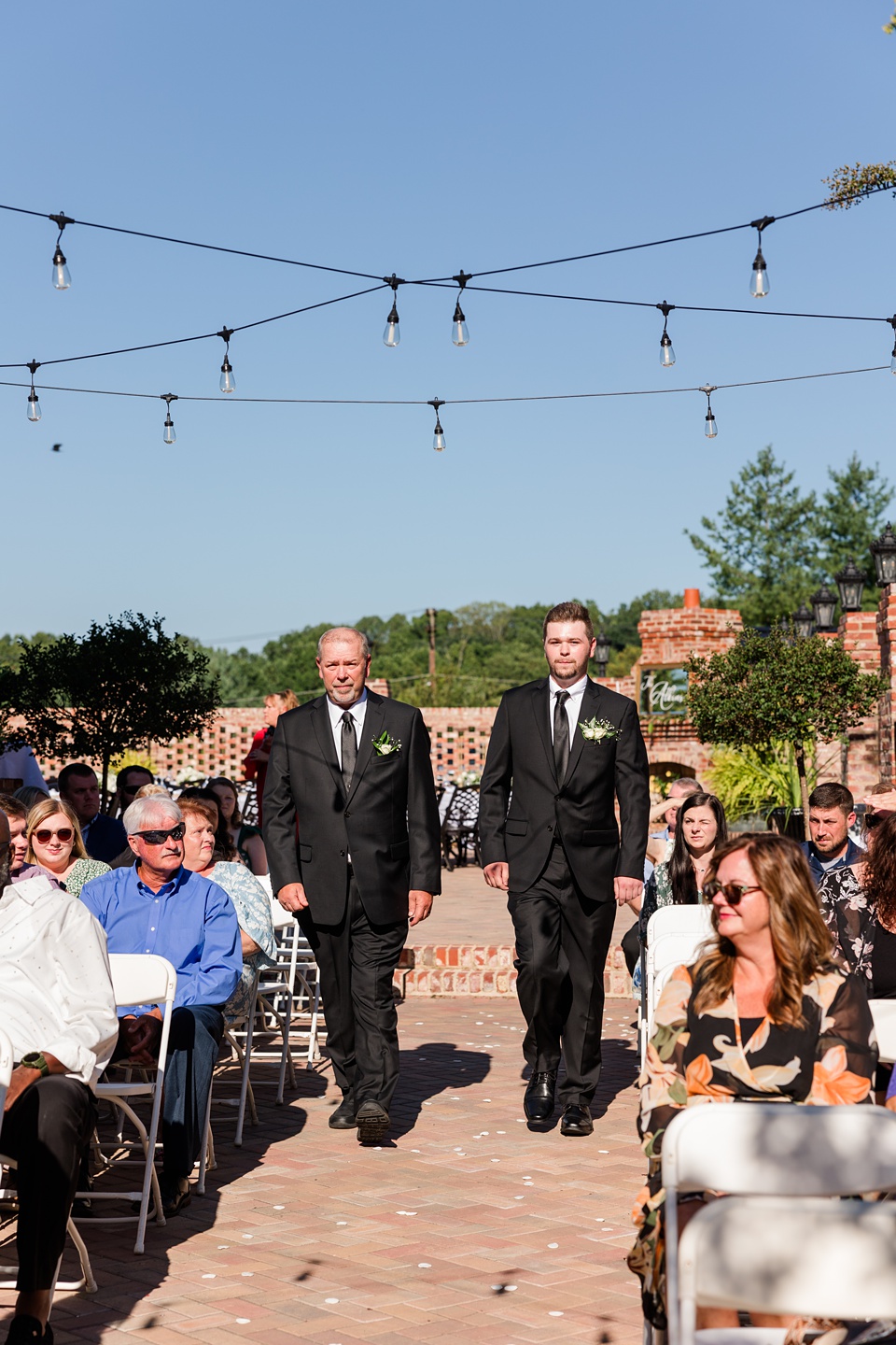 The Blanton House: A Historic Wedding Venue with Timeless Charm outdoor ceremony