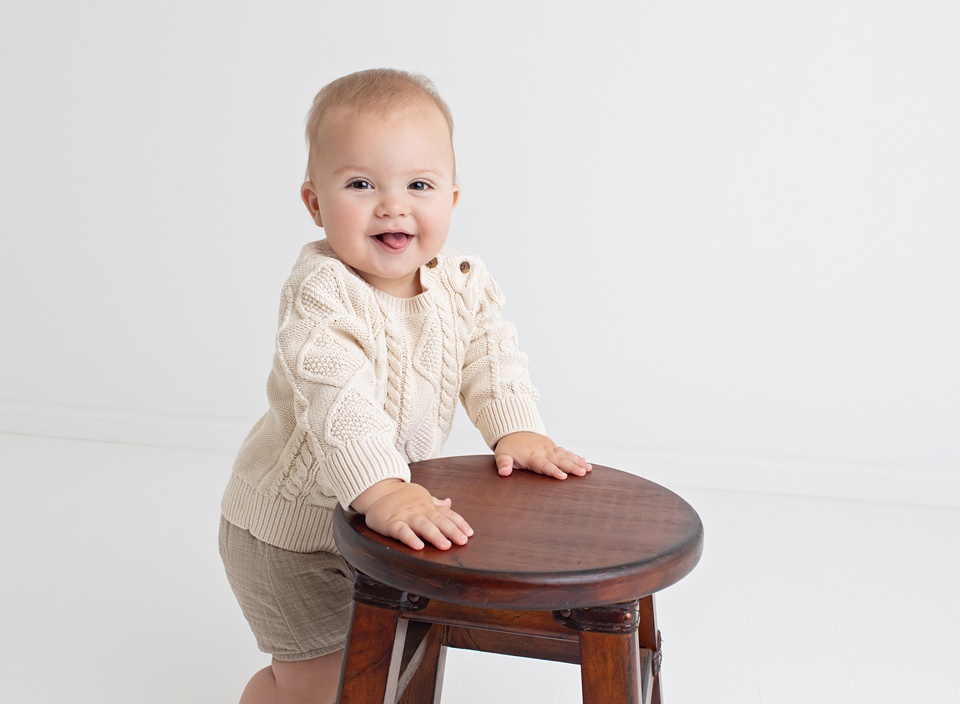 Example Shoot Title Tag milestone session,first birthday