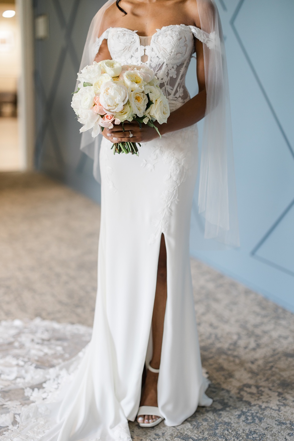 black bride white groom,