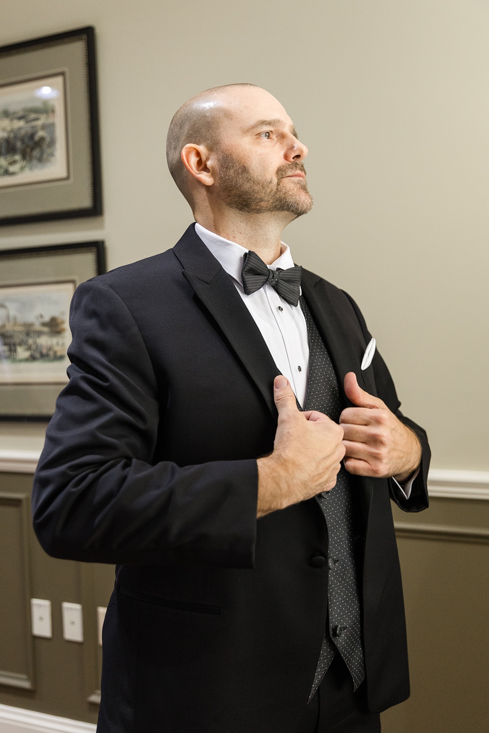 northern virginia wedding,black bride white groom