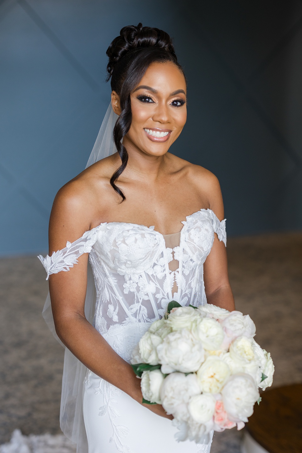 black bride white groom,