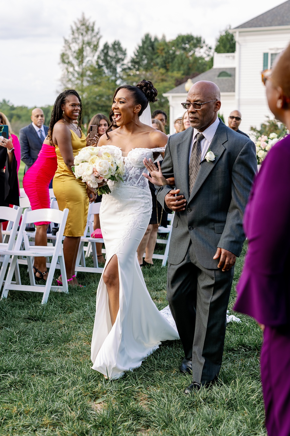 northern virginia wedding,interatial wedding couple