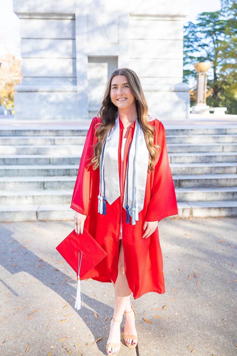 graduation dress photoshoot Senior Graduation and Cap & Gown Photoshoot | Sherwood High School