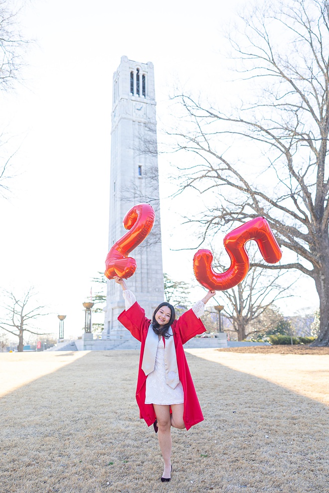 Grad Nc Celebrating Class of 2025 Grad Nhi | NC State Graduation Session at the ...